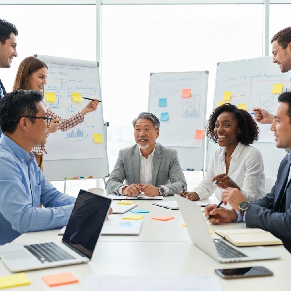 Corporate training workshop